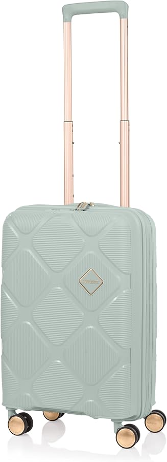 1度使用 正規品 アメリカンツーリスター スーツケース M インスタゴン グレー AMERICAN TOURISTER 正規品 アメリカンツーリスター スーツケース M